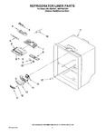 Diagram for 02 - Refrigerator Liner Parts