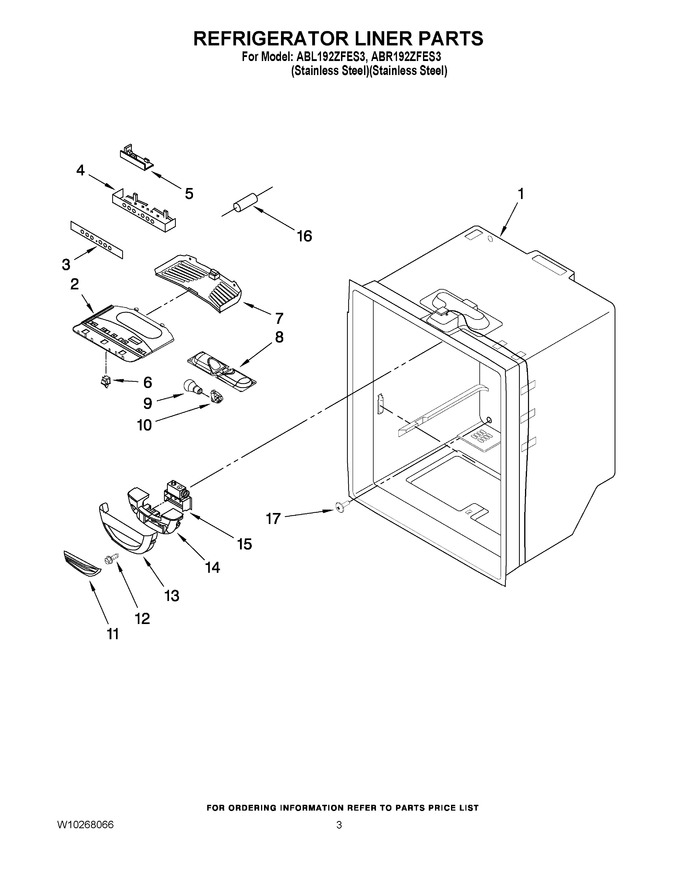 Diagram for ABR192ZFES3