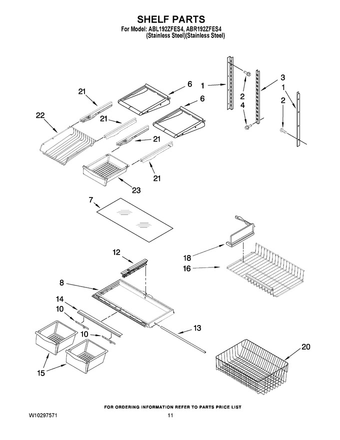 Diagram for ABR192ZFES4