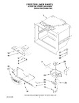 Diagram for 03 - Freezer Liner Parts