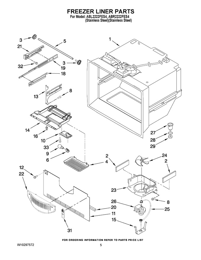 Diagram for ABR2222FES4