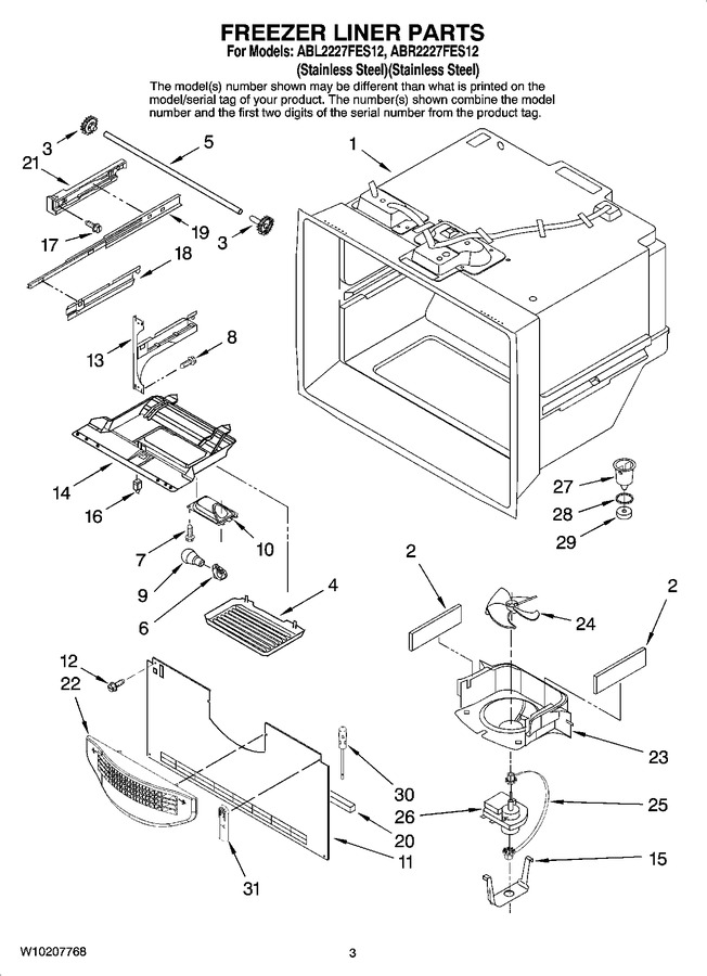 Diagram for ABL2227FES12