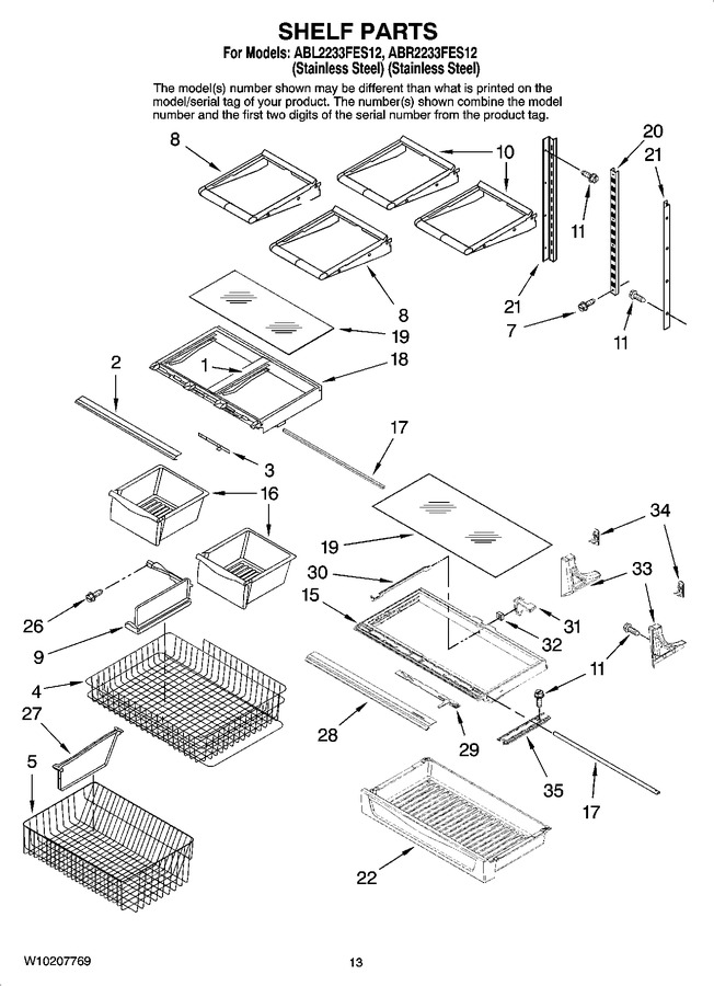 Diagram for ABL2233FES12