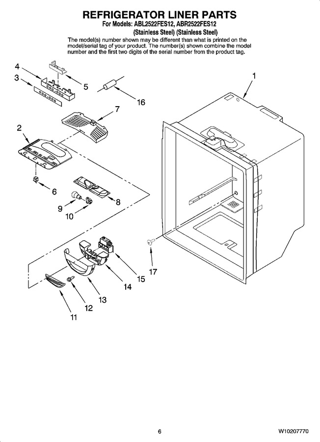 Diagram for ABL2522FES12