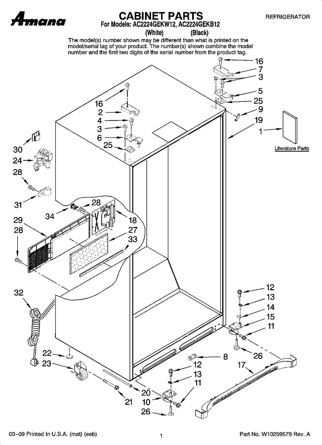 Diagram for AC2224GEKW12