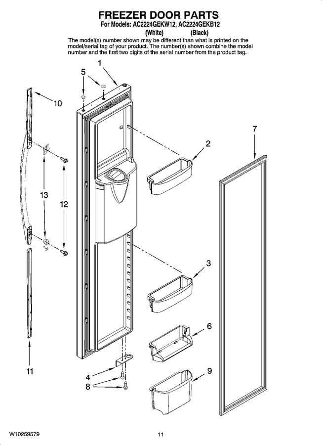 Diagram for AC2224GEKW12