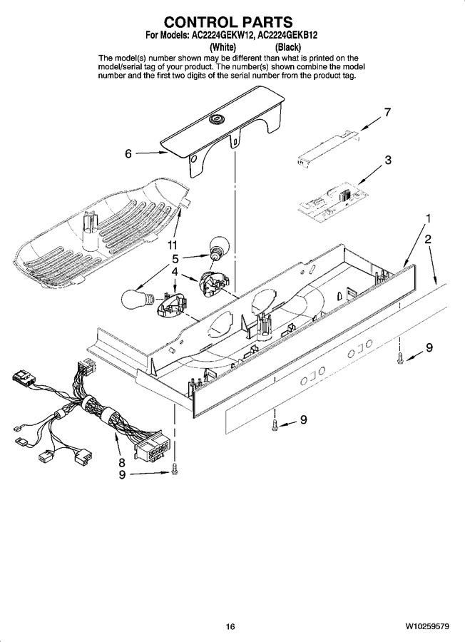 Diagram for AC2224GEKW12