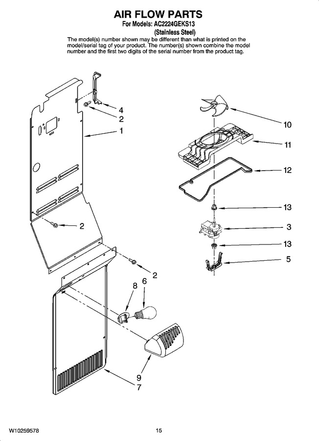 Diagram for AC2224GEKS13