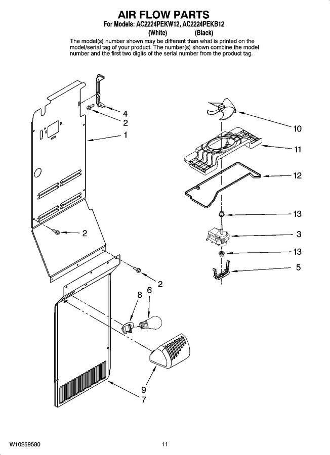 Diagram for AC2224PEKW12