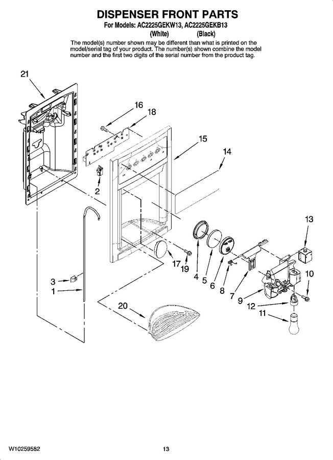 Diagram for AC2225GEKB13