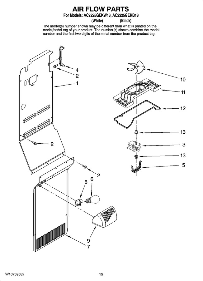 Diagram for AC2225GEKB13