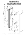 Diagram for 07 - Freezer Door Parts