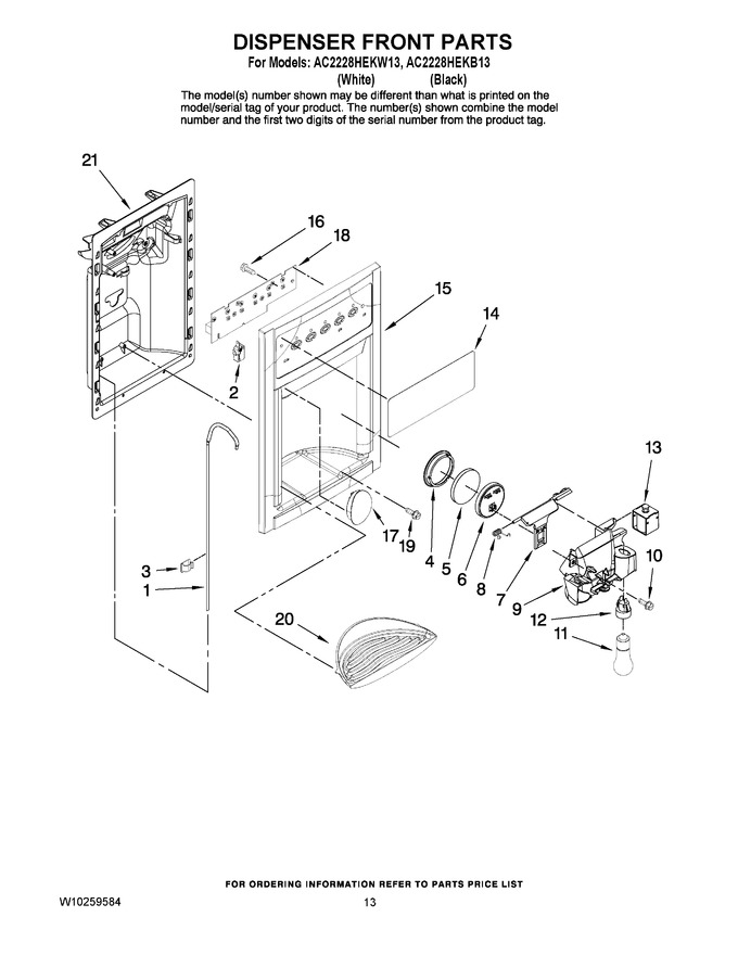 Diagram for AC2228HEKW13