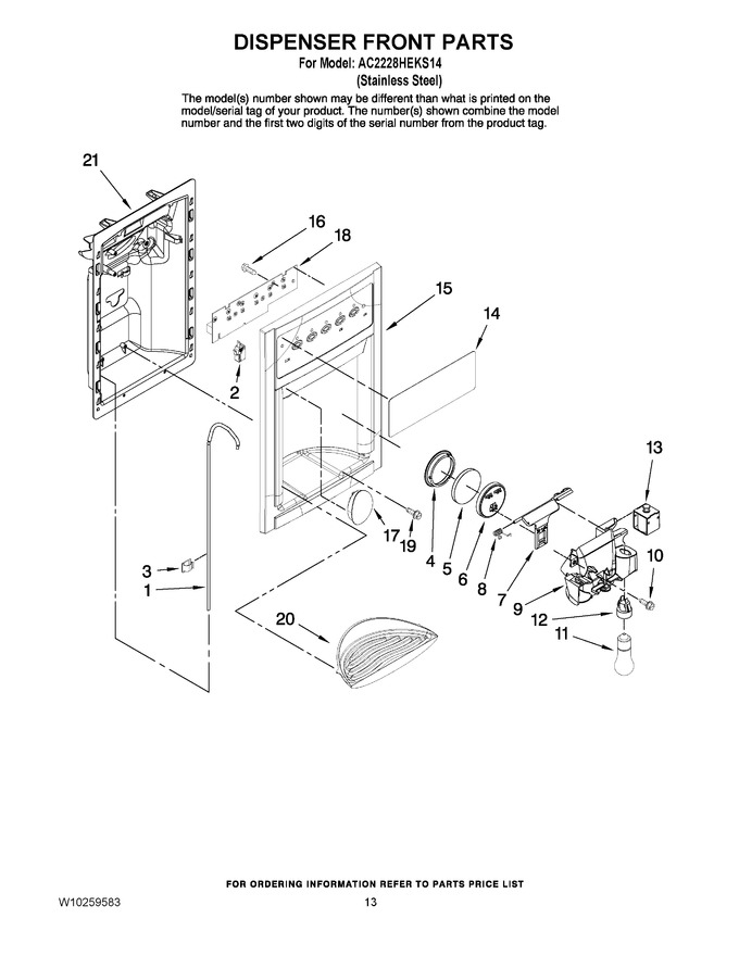 Diagram for AC2228HEKS14