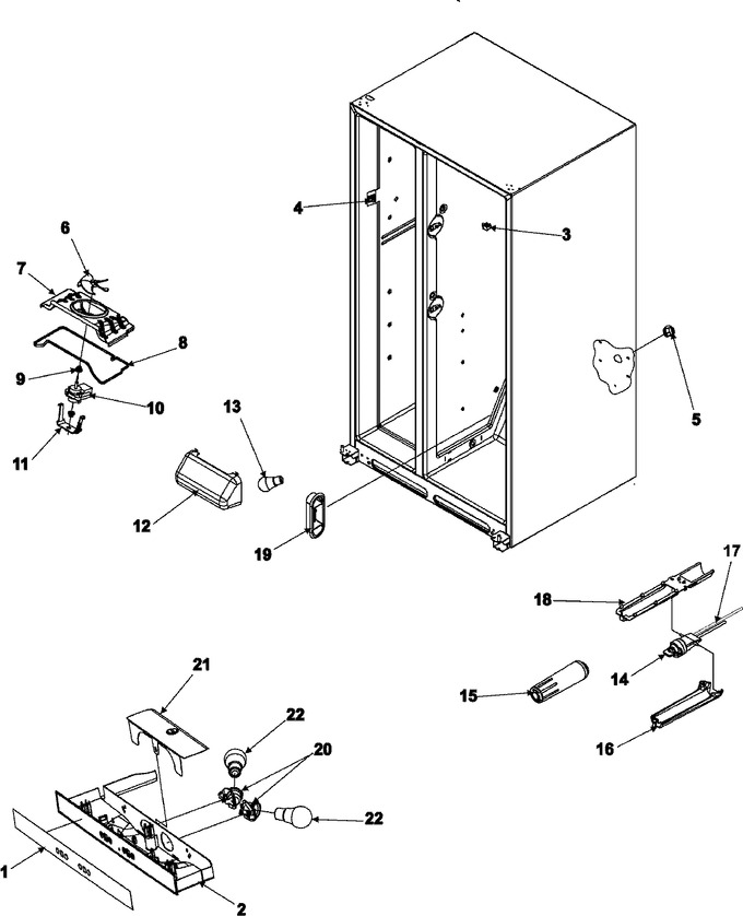 Diagram for ASD2621KRB