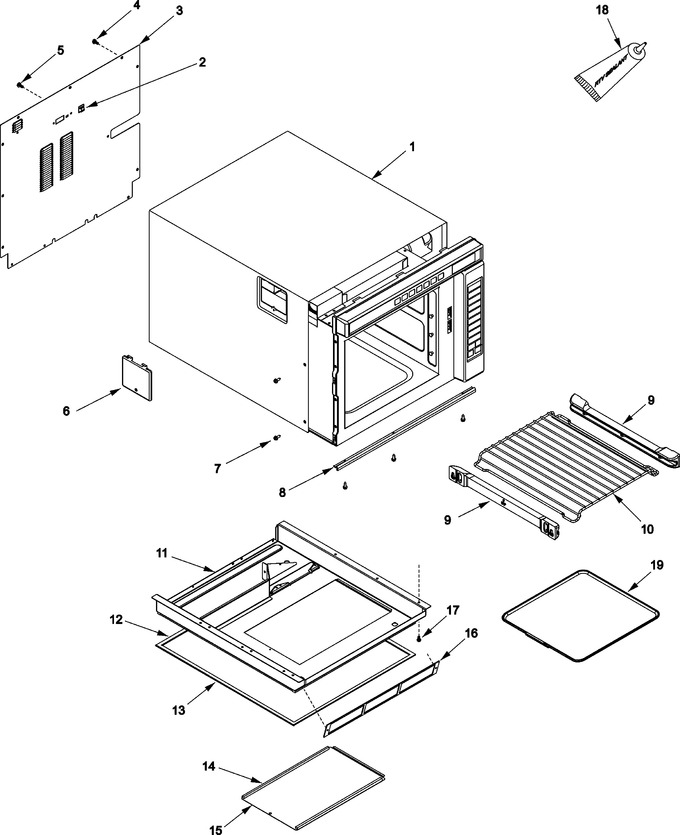 Diagram for ACE230SBC (BOM P1324415M)