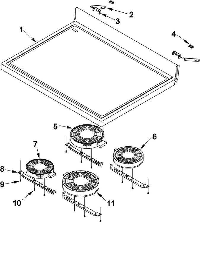 Diagram for DCF4205AW (BOM: PDCF4205AW1)