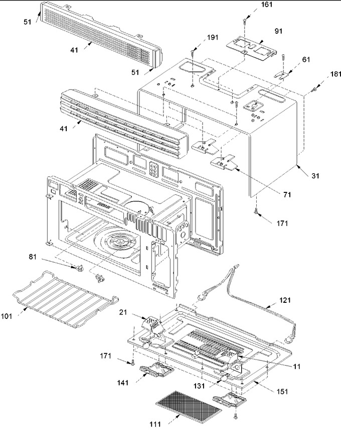 Diagram for ACO1860AS (BOM: PACO1860AS1)