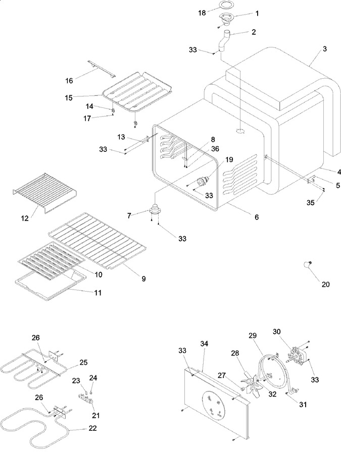 Diagram for ACS7270AW (BOM: PACS7270AW0)