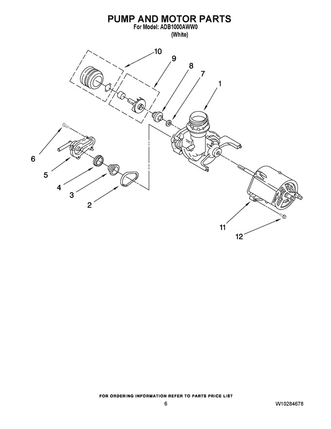 Diagram for ADB1000AWW0