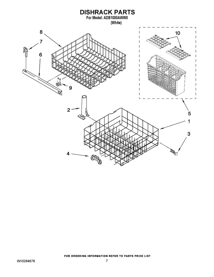 Diagram for ADB1000AWW0