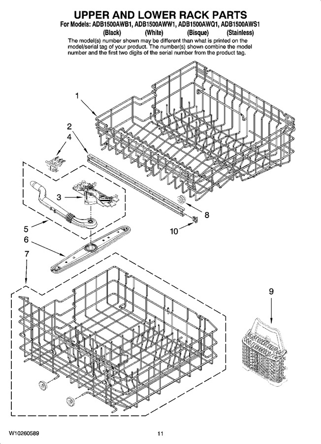 Diagram for ADB1500AWW1