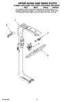 Diagram for 10 - Upper Wash And Rinse Parts