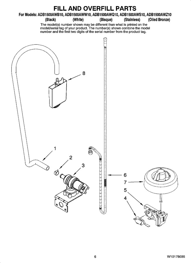 Diagram for ADB1500AWZ10