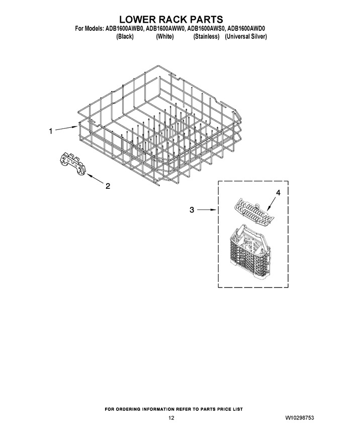 Diagram for ADB1600AWD0