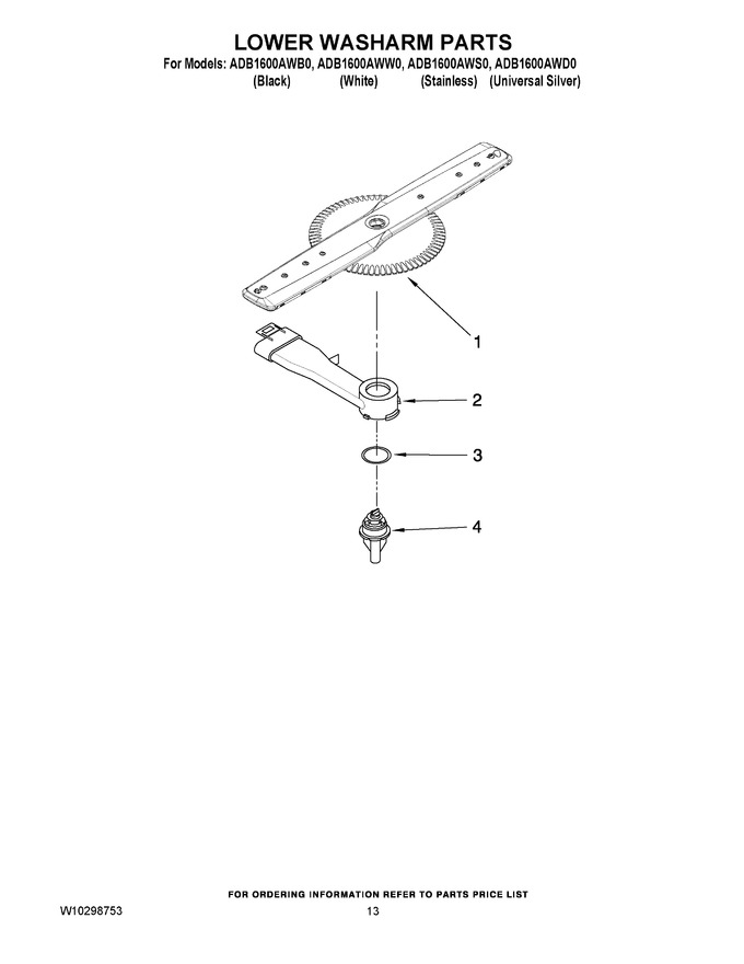 Diagram for ADB1600AWD0