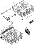 Diagram for 04 - Rail & Rack Assembly