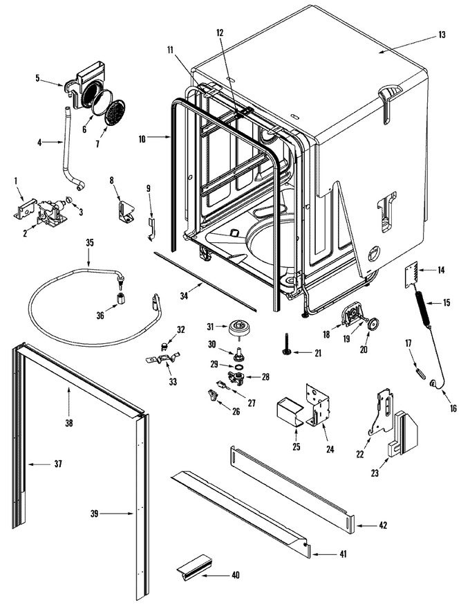 Diagram for JDB1080AWS