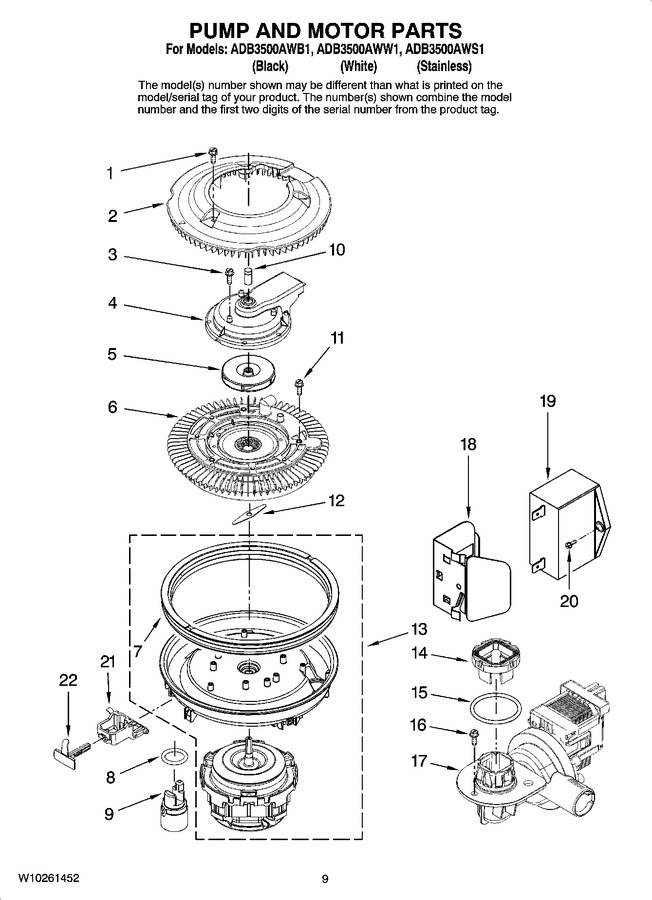 Diagram for ADB3500AWW1