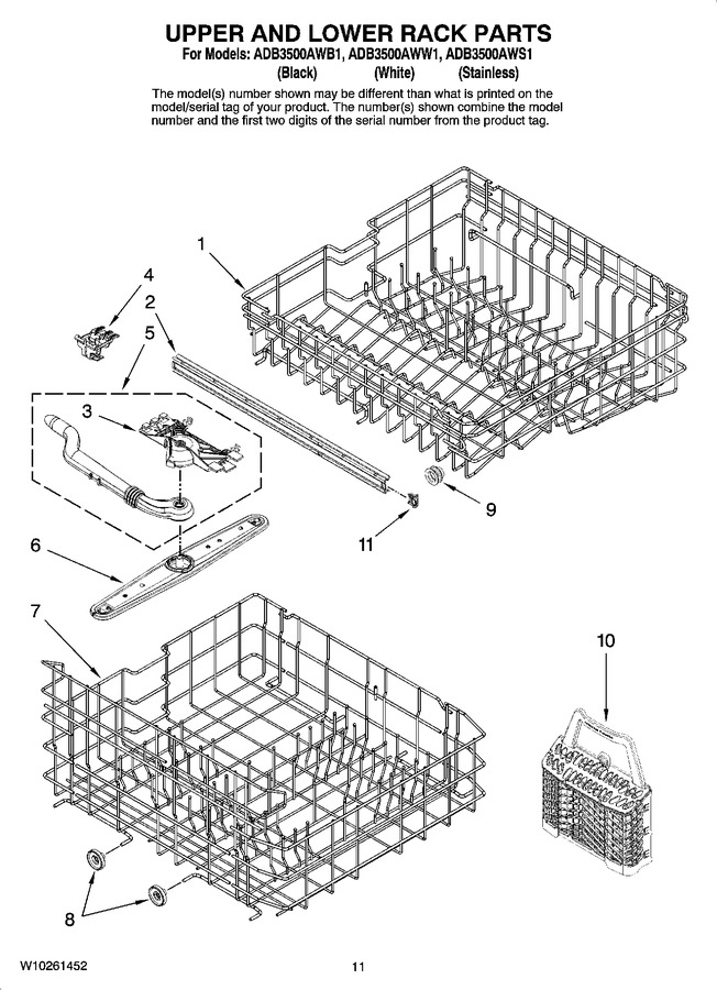 Diagram for ADB3500AWW1