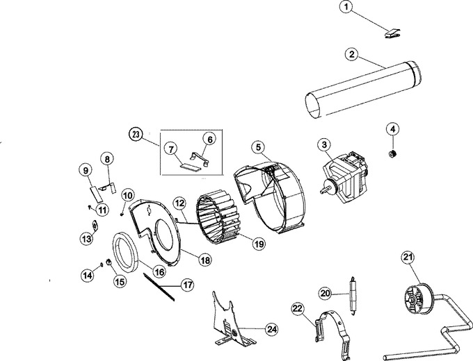 Diagram for CDE6500AZW