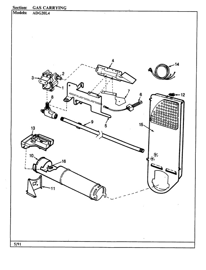 Diagram for ADG20L4W