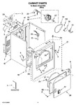 Diagram for 02 - Cabinet Parts