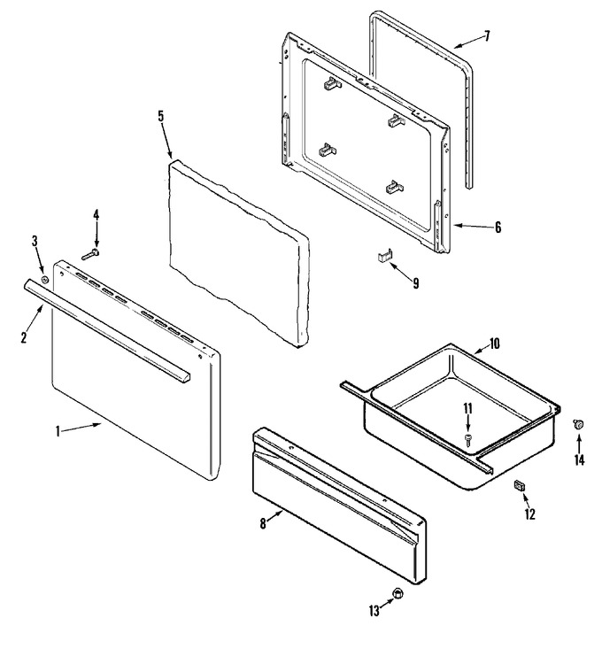 Diagram for MER4110AAW