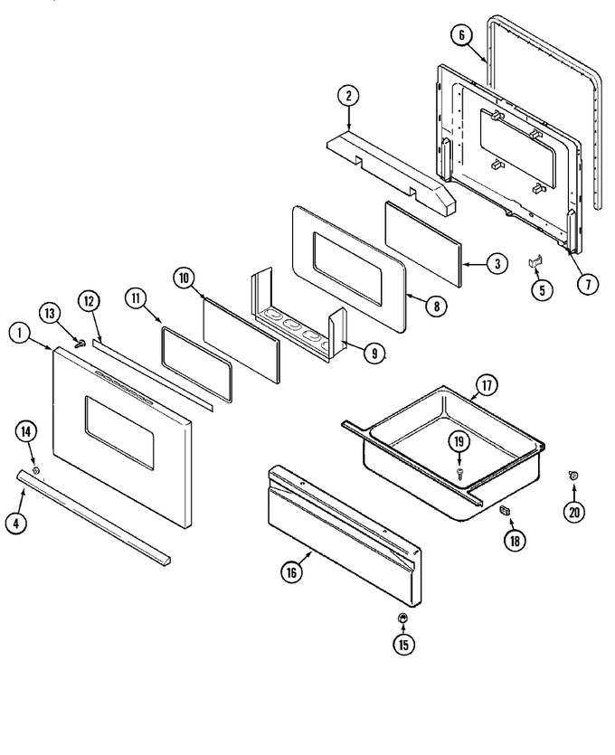 Diagram for CER1360AGW