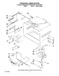 Diagram for 02 - Freezer Liner Parts