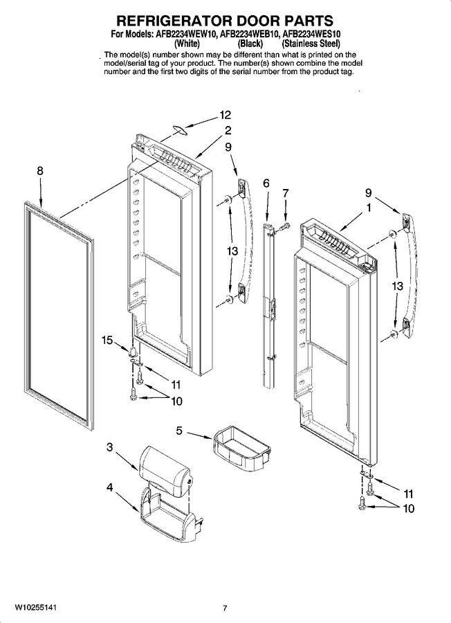 Diagram for AFB2234WEW10