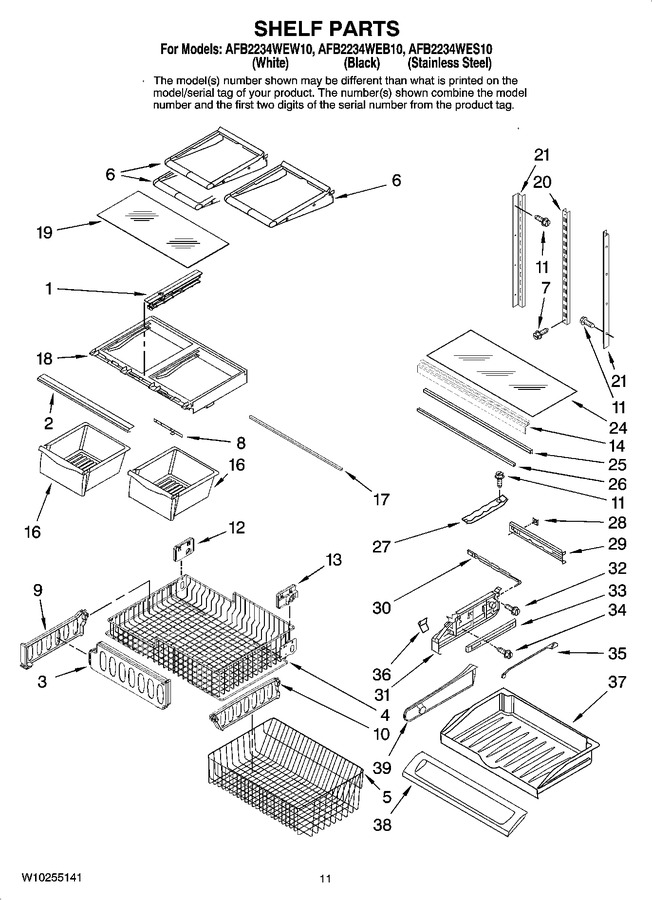 Diagram for AFB2234WEB10