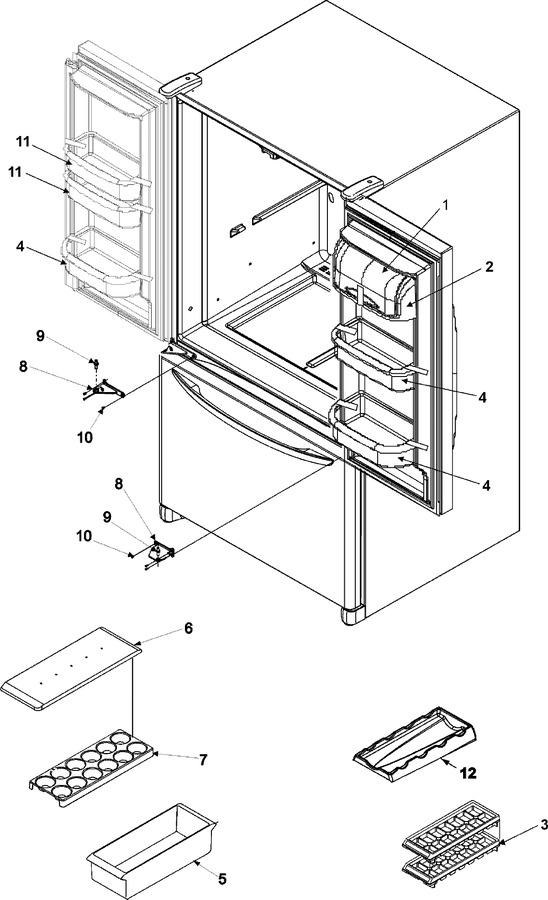 Diagram for AFB2534DEW