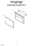 Diagram for 03 - Freezer Door Parts