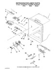 Diagram for 03 - Refrigerator Liner Parts