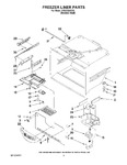 Diagram for 02 - Freezer Liner Parts