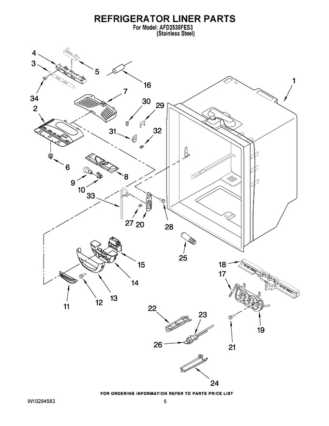 Diagram for AFD2535FES3