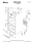 Diagram for 01 - Cabinet Parts