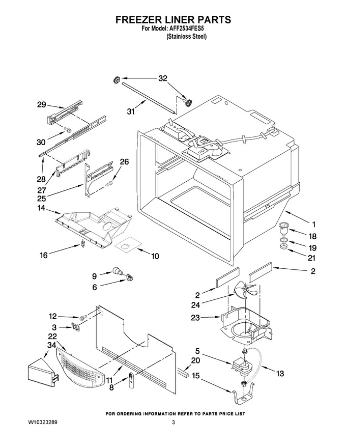 Diagram for AFF2534FES5