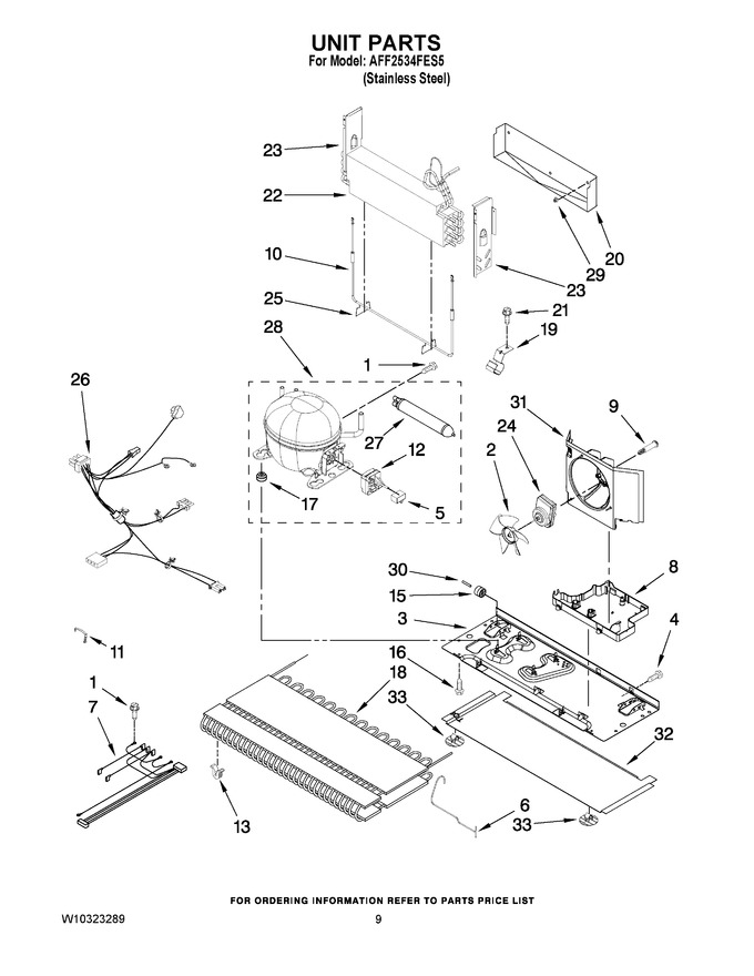 Diagram for AFF2534FES5